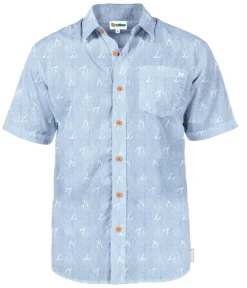 Tipsy Elves Men's Wishbone Thinking Button Down Shirt Best