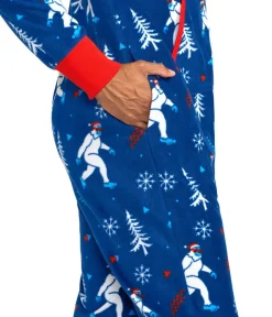 Tipsy Elves Men's Yuletide Yeti Jumpsuit Online