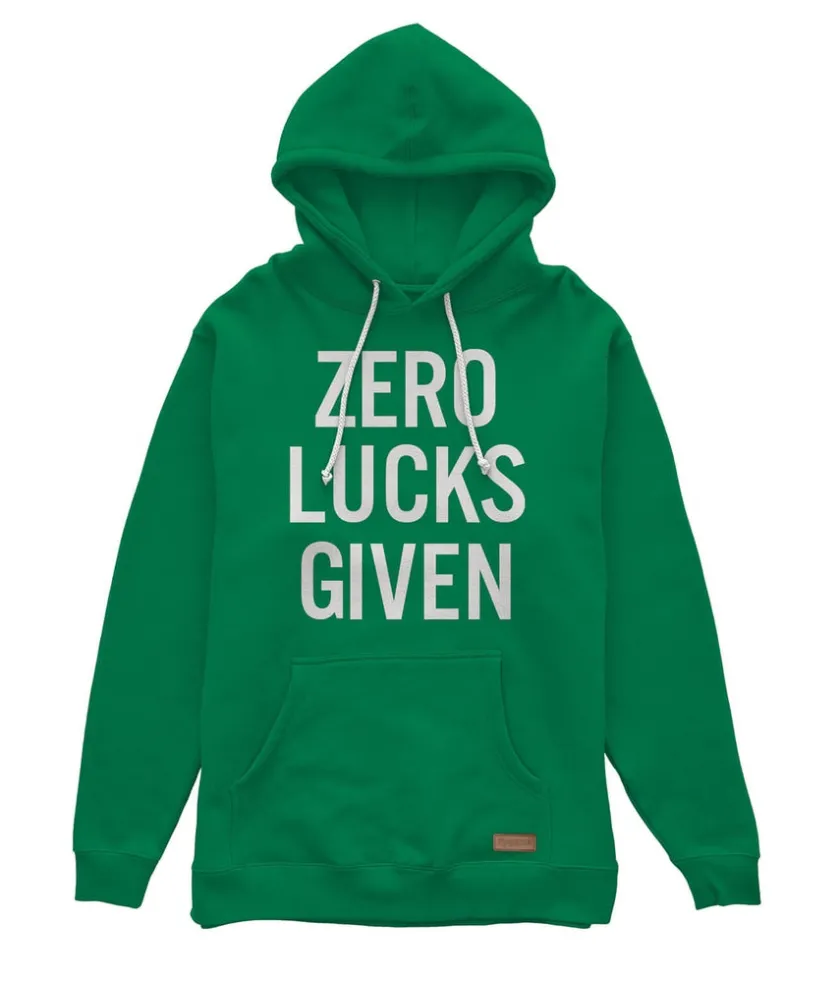 Tipsy Elves Men's Zero Lucks Given Hoodie