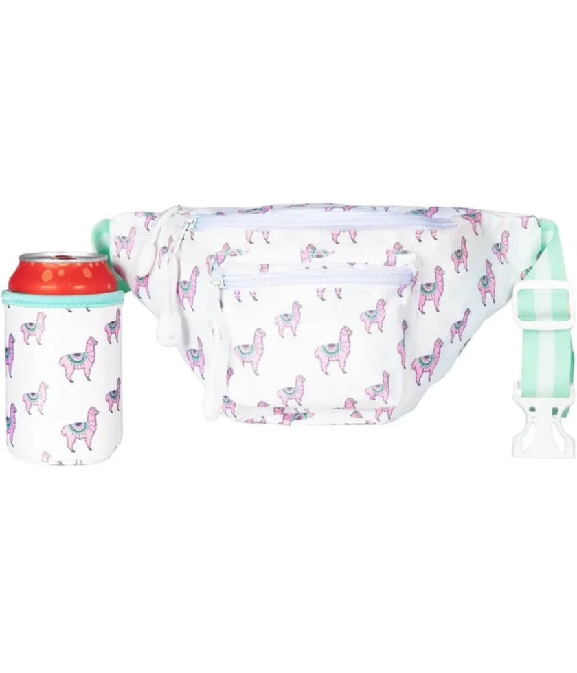 Tipsy Elves No Drama Llama Fanny Pack New