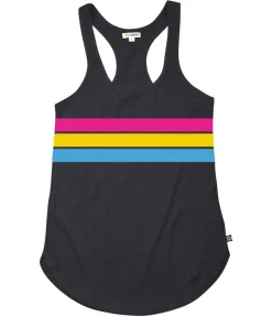 Tipsy Elves Pan Pride Flag Racerback Tank Top Clearance