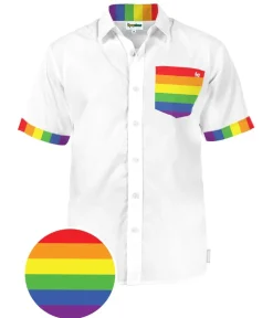 Tipsy Elves Pocket O' Pride Button Down Shirt Best