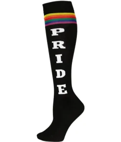 Tipsy Elves Pride Socks - Black (Fits Sizes 6-11W) Best