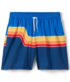 Tipsy Elves Retro Rider Stretch Swim Trunks - 6" Inseam