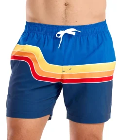 Tipsy Elves Retro Rider Stretch Swim Trunks - 6