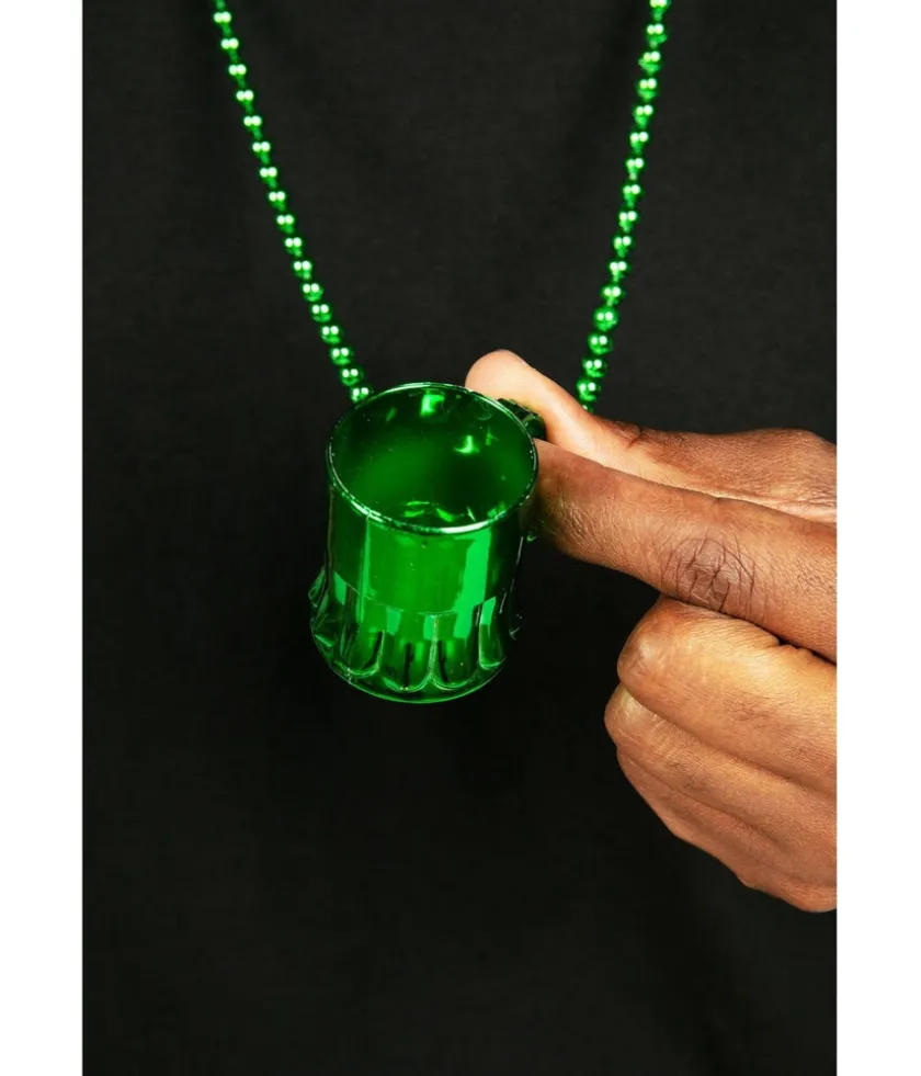 Tipsy Elves St. Paddy's Drink Necklace Clearance