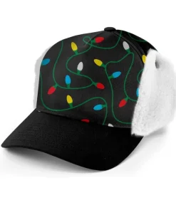 Tipsy Elves String of Christmas Lights Hat