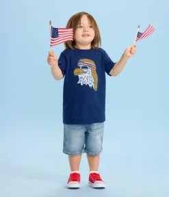 Tipsy Elves Toddler Boy's Epic Eagle Tee Hot
