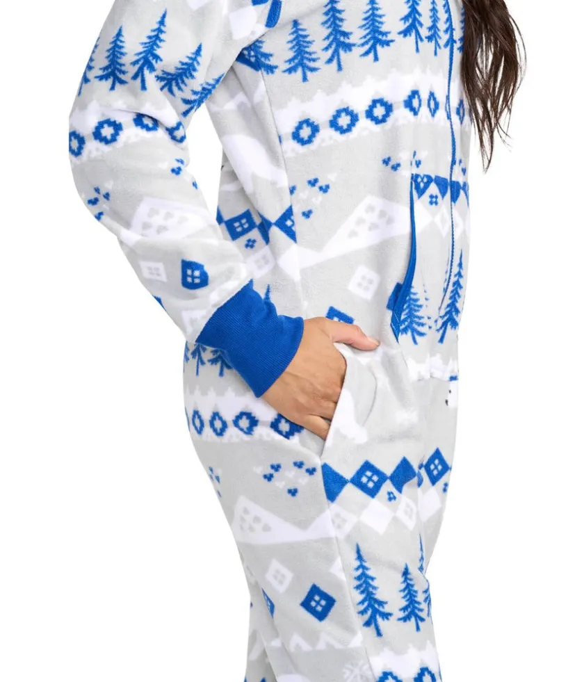 Tipsy Elves Women's Bear the Winter Jumpsuit Clearance