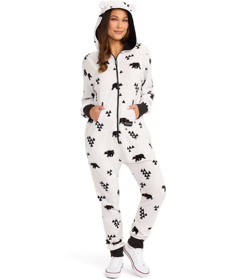 Tipsy Elves Women's Beary Christmas Jumpsuit New