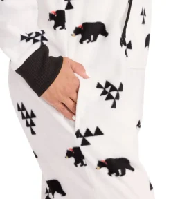 Tipsy Elves Women's Beary Christmas Jumpsuit New