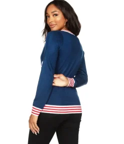 Tipsy Elves Women's Boats & Ho Ho Hos Ugly Christmas Sweater