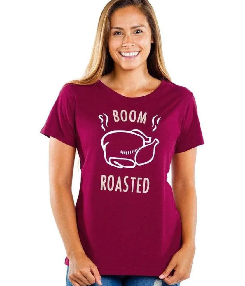 Tipsy Elves Women's Boom Roasted Tee Discount