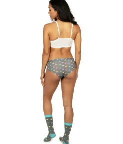 Tipsy Elves Women's Candy Hearts Underwear & Socks Gift Set Outlet