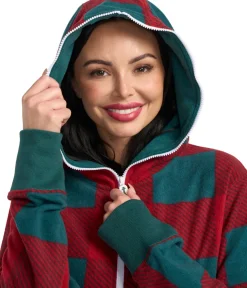 Tipsy Elves Women's Checkered Jumpsuit Hot