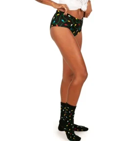Tipsy Elves Women's Christmas Lights Underwear & Socks Gift Set Online