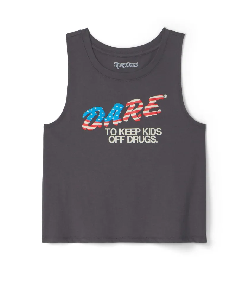 Tipsy Elves Women's Declaration of DARE Tank Top Hot