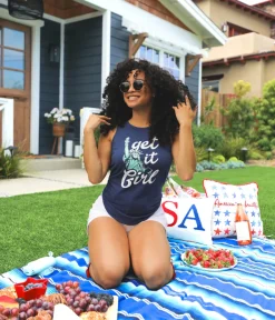 Tipsy Elves Women's Get It Girl Tank Top New