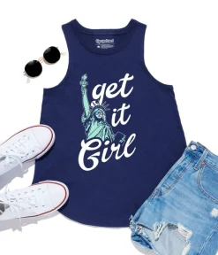 Tipsy Elves Women's Get It Girl Tank Top New