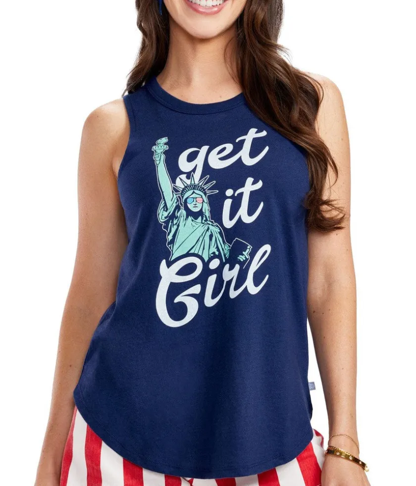 Tipsy Elves Women's Get It Girl Tank Top New
