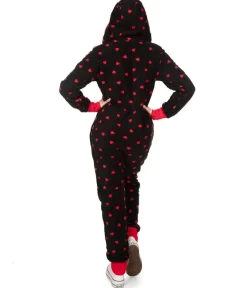 Tipsy Elves Women's Hearts on Fire Jumpsuit Sale