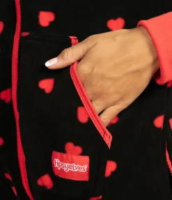 Tipsy Elves Women's Hearts on Fire Jumpsuit Sale