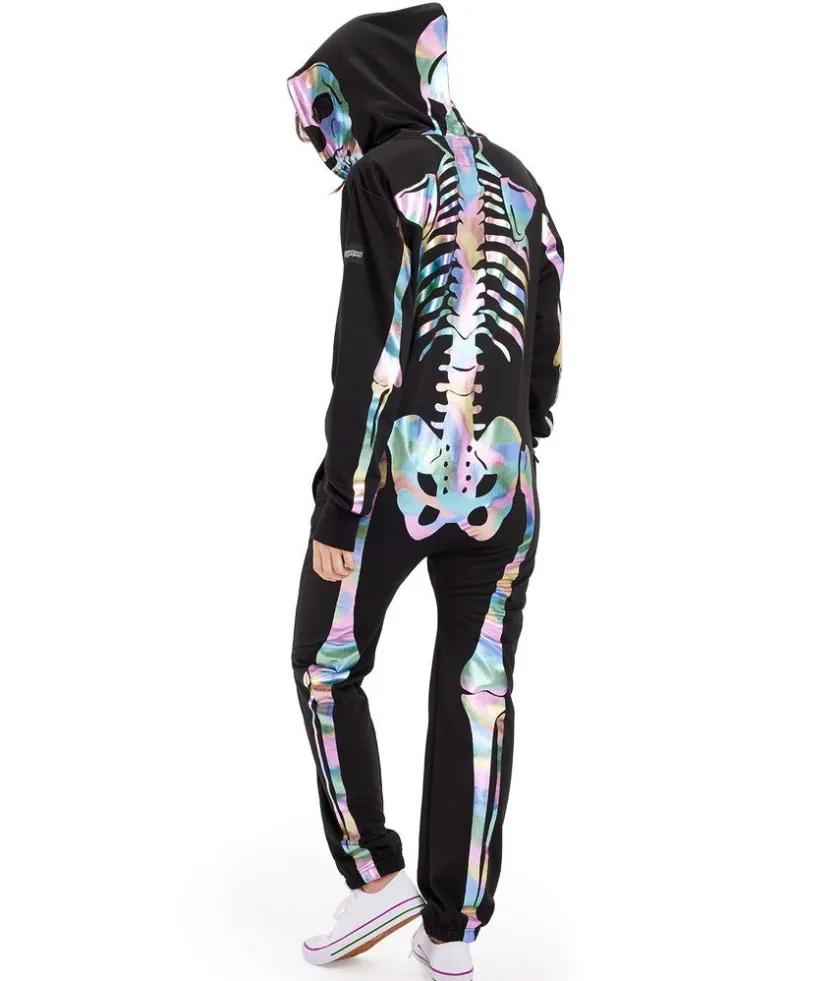 Tipsy Elves Women's Iridescent Skeleton Costume Discount
