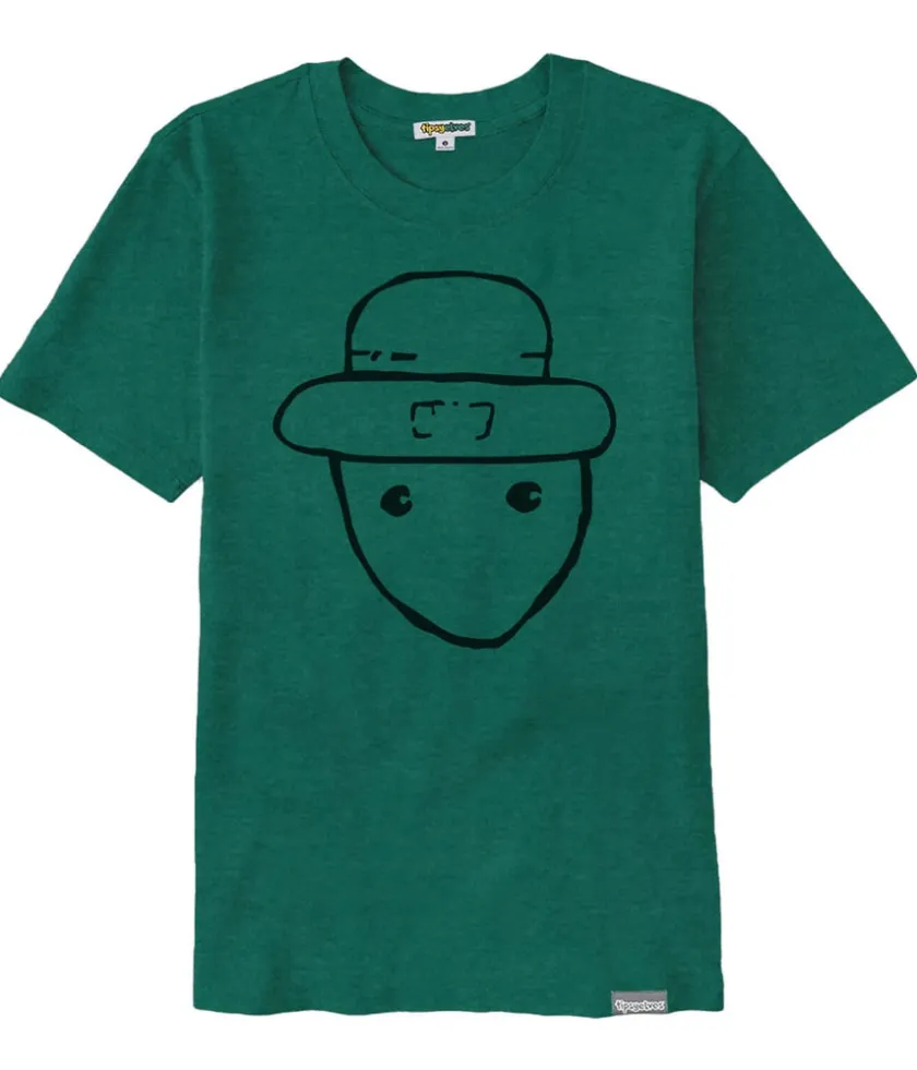 Tipsy Elves Women's Leprechaun Sketch Oversized Boyfriend Tee Hot