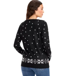 Tipsy Elves Women's Light Show Light Up Ugly Christmas Sweater Hot