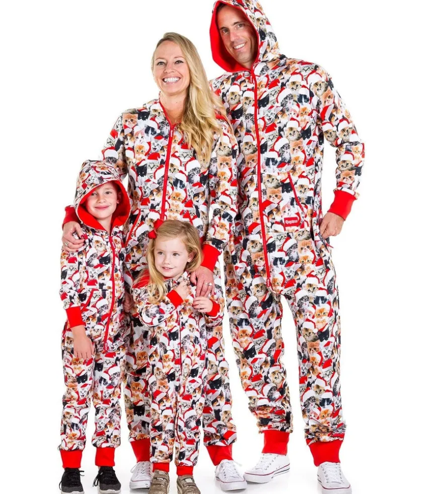 Tipsy Elves Women's Meowy Catmus Jumpsuit Discount