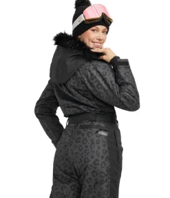 Tipsy Elves Women's Midnight Leopard Snow Suit Clearance