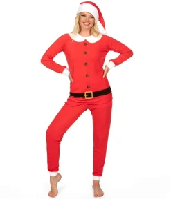 Tipsy Elves Women's Mrs. Claus Pajama Set Best