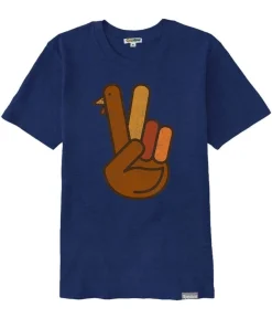 Tipsy Elves Women's Peace of Turkey Oversized Boyfriend Tee Best