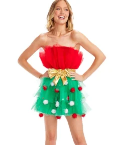 Tipsy Elves Women's Perfect Package Dress