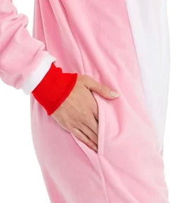 Tipsy Elves Women's Pink Rudolph Jumpsuit Sale