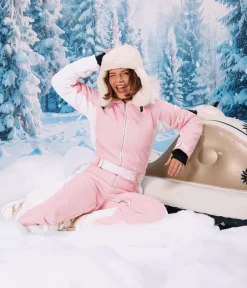 Tipsy Elves Women's Powder Pink Snow Suit