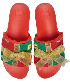 Tipsy Elves Women's Present Reef Slides Discount