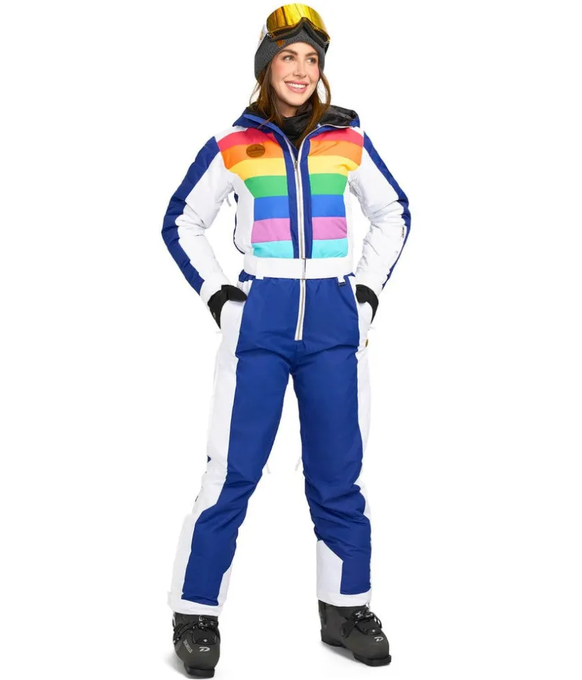 Tipsy Elves Women's Rainbow Runway Snow Suit Outlet