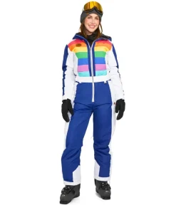 Tipsy Elves Women's Rainbow Runway Snow Suit Outlet