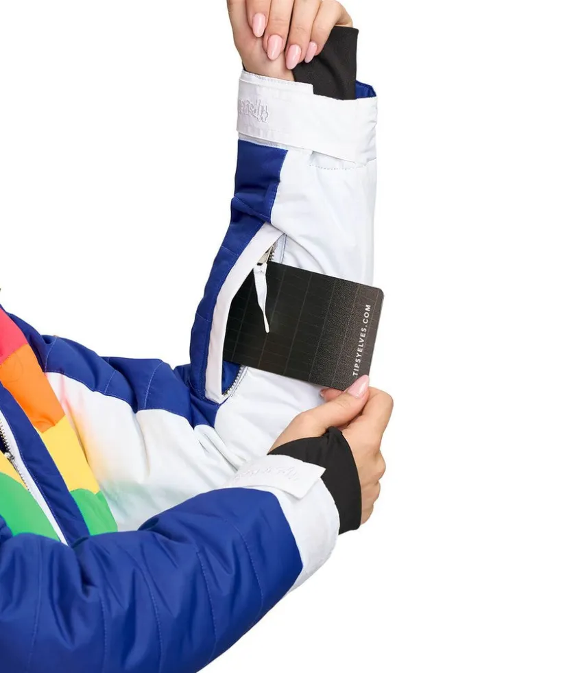 Tipsy Elves Women's Rainbow Runway Snow Suit Outlet