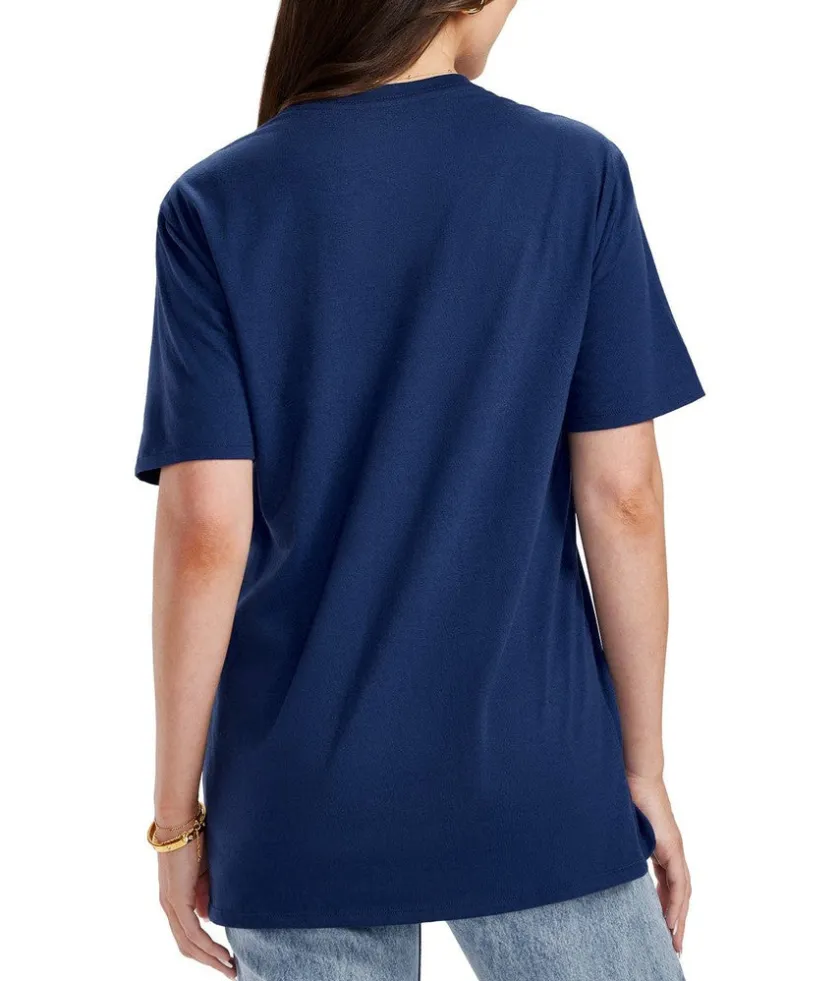 Tipsy Elves Women's Right to Party Oversized Boyfriend Tee New