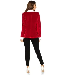 Tipsy Elves Women's Santa Blazer Outlet