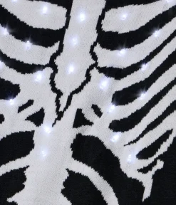 Tipsy Elves Women's Skeleton Light Up Sweater Best