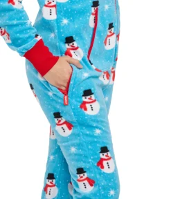 Tipsy Elves Women's Snowman Is An Island Jumpsuit Outlet