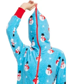 Tipsy Elves Women's Snowman Is An Island Jumpsuit Outlet