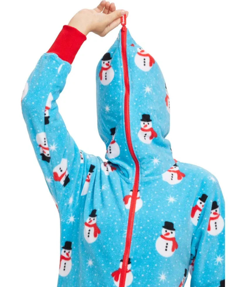 Tipsy Elves Women's Snowman Is An Island Jumpsuit Outlet