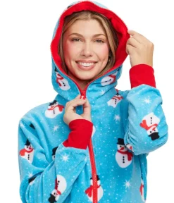 Tipsy Elves Women's Snowman Is An Island Jumpsuit Outlet