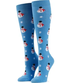 Tipsy Elves Women's Snowman Socks (Fits Sizes 6-11W) Online