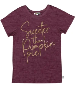 Tipsy Elves Women's Sweeter Than Pumpkin Pie Tee Discount