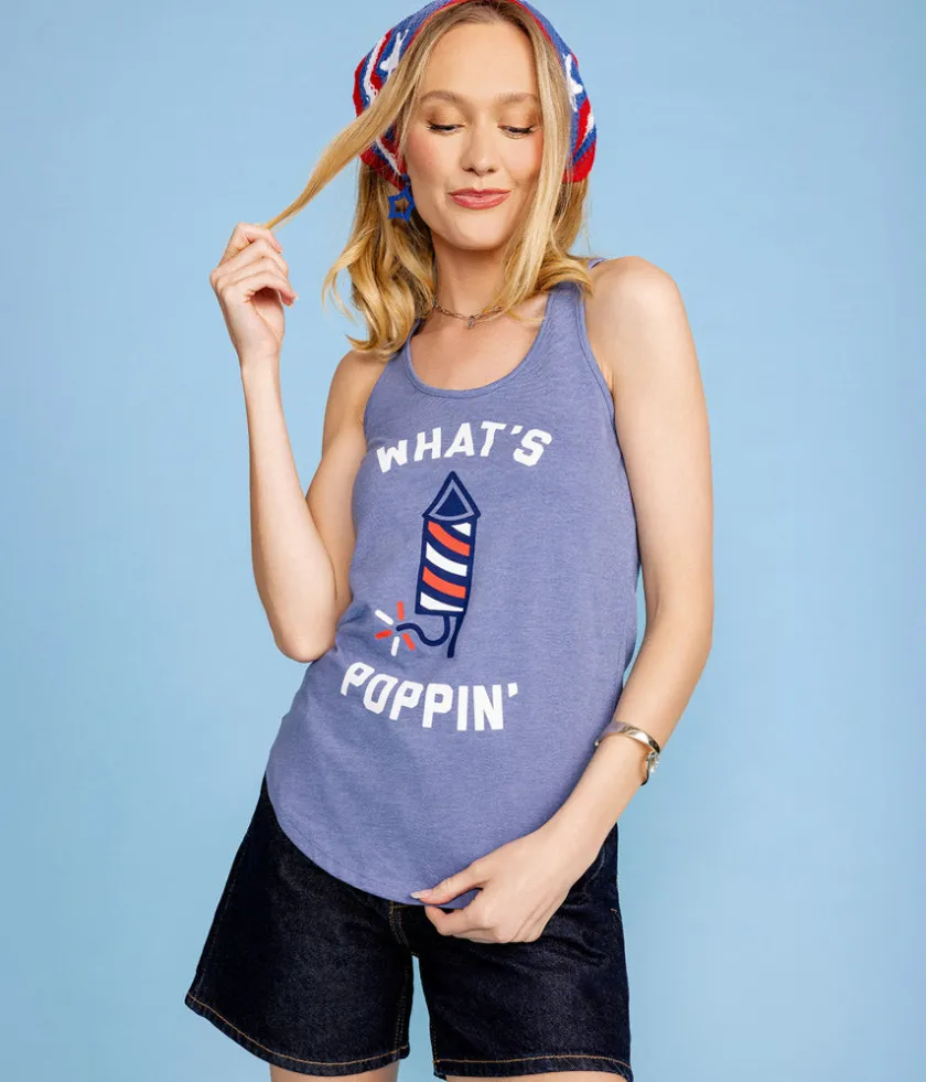 Tipsy Elves Women's What's Poppin' Tank Top Discount